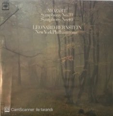 Mozart Symphony No.39/Symphony No.40 Leonard Bernstein New York Philharmonic LP