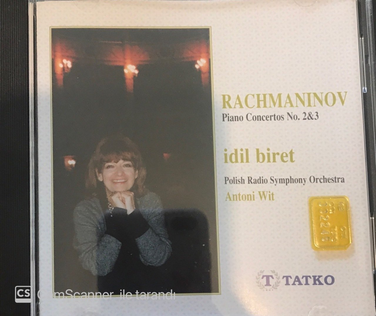 Rachmaninov Piano Concertos No.2&3 İdil Biret CD