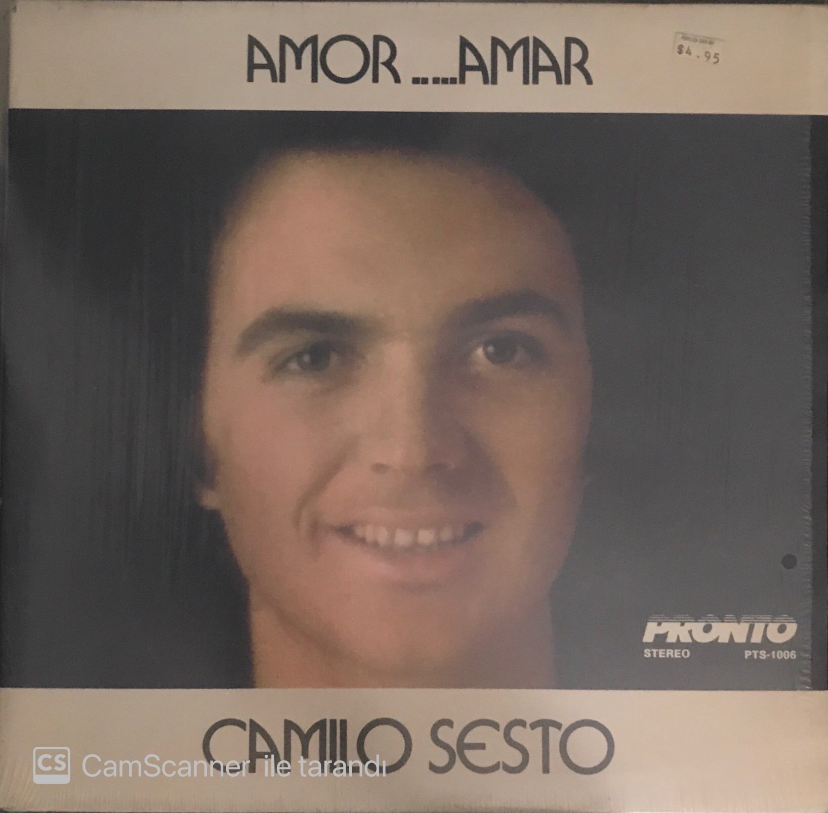 Camilo Sesto Amor ...Amar LP