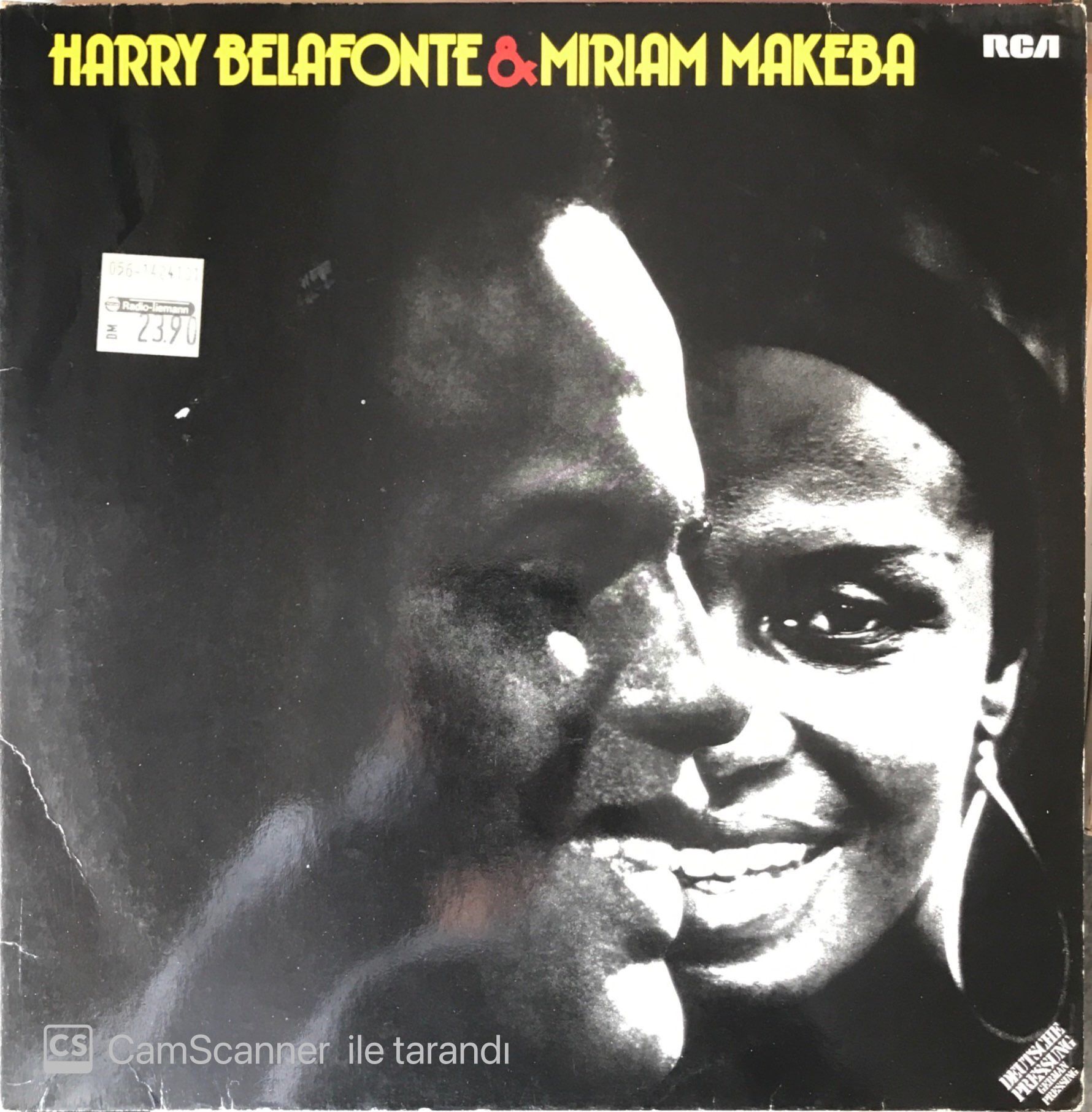 Harry Belafonte & Miriam Makeba Double LP