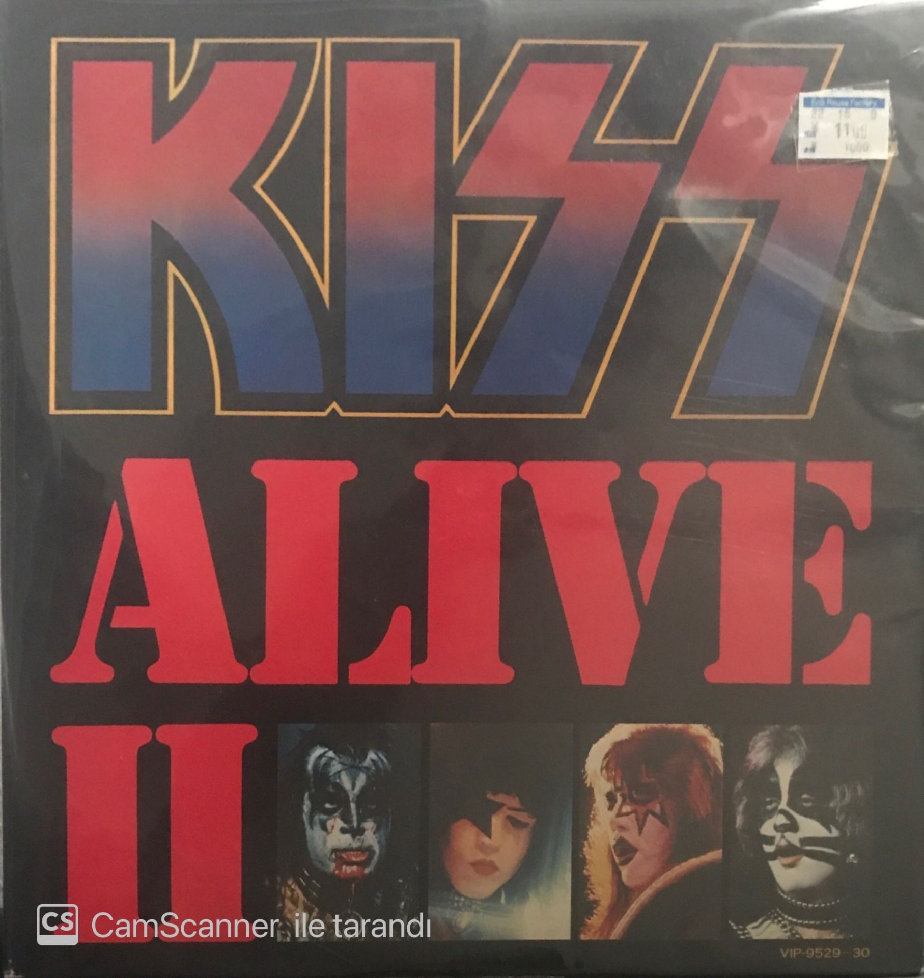 Kiss Alive II Japon Baskı LP