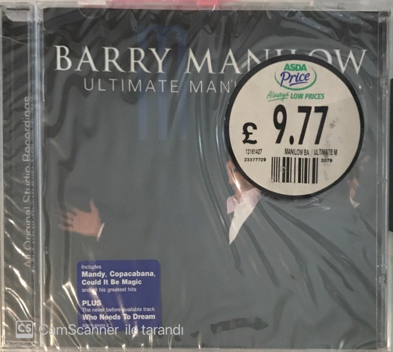 Barry Manilow Ultimate Manilow CD