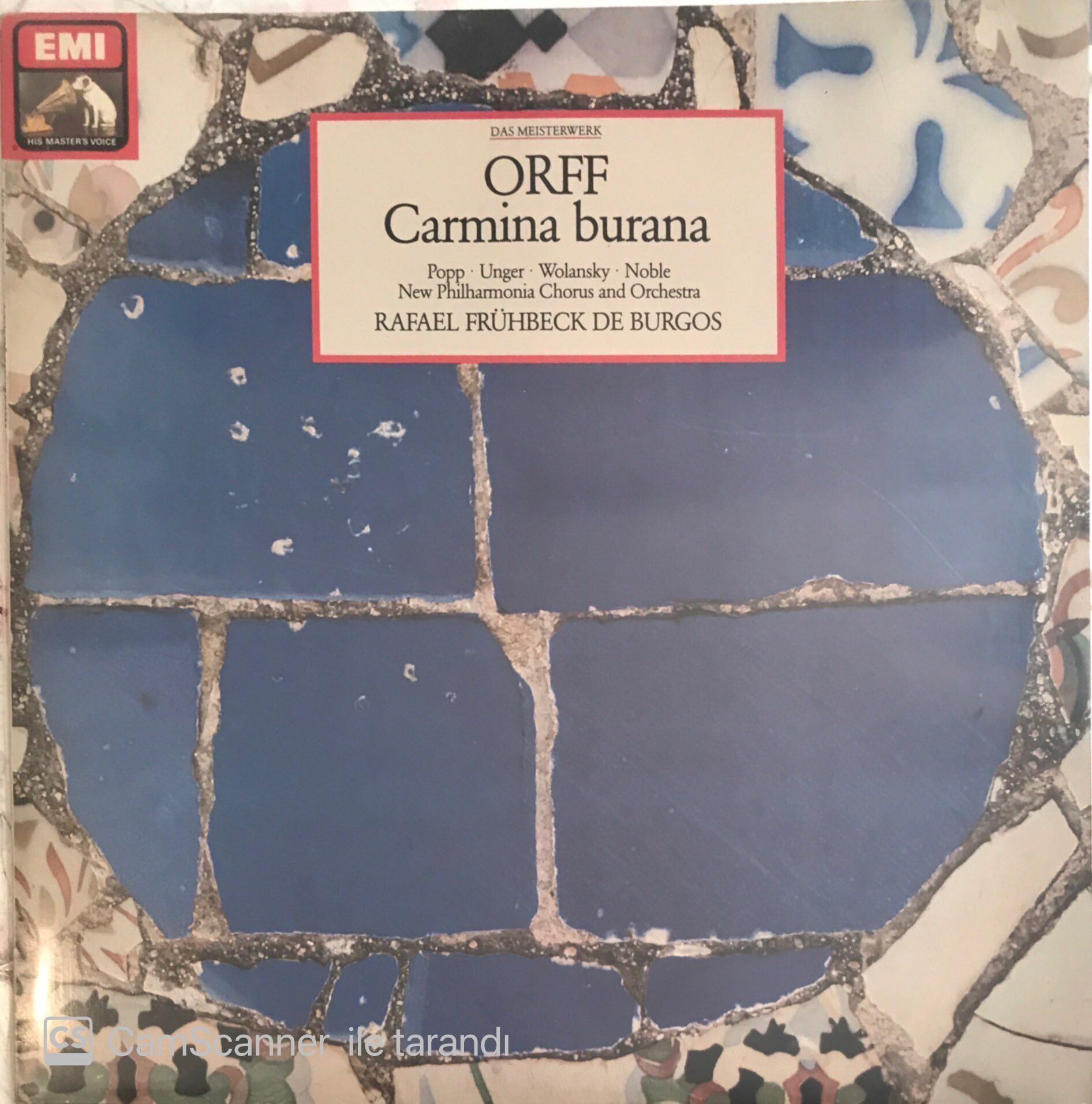 Carmina Burana Carl Orff LP