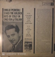 Emilio Pericoli The Golden Hits Of Italy LP