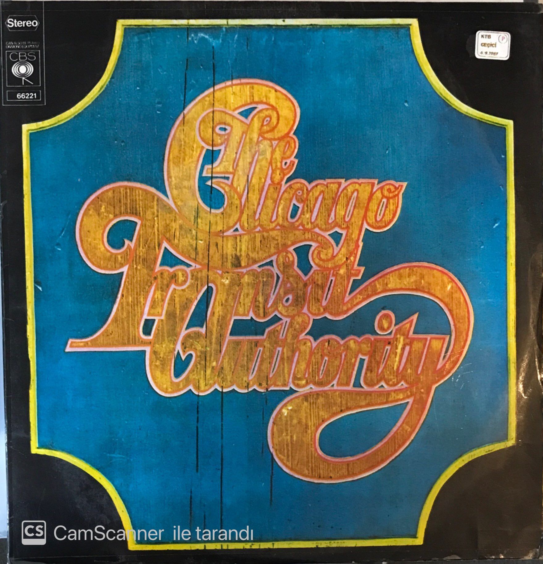 Chicago Transit Authority Çift LP