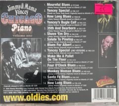 Jimmy & Mama Yancy - Chicago Piano Volume One CD