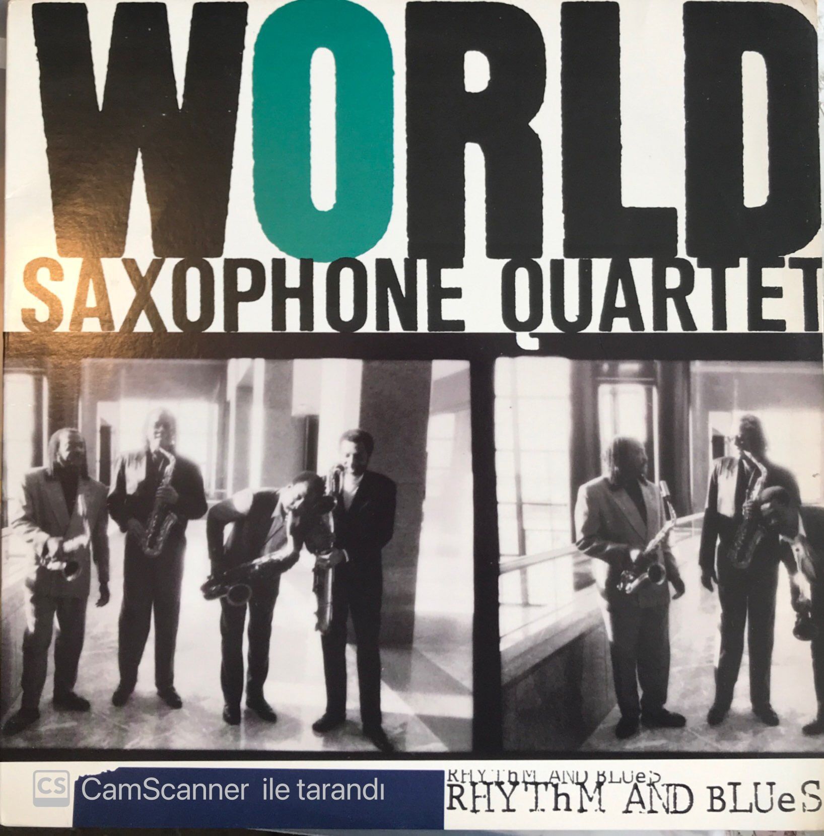 World Saxophone Quartet Rhythm And Blues LP