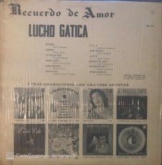 Lucho Gatica Recuerdo De Amor LP