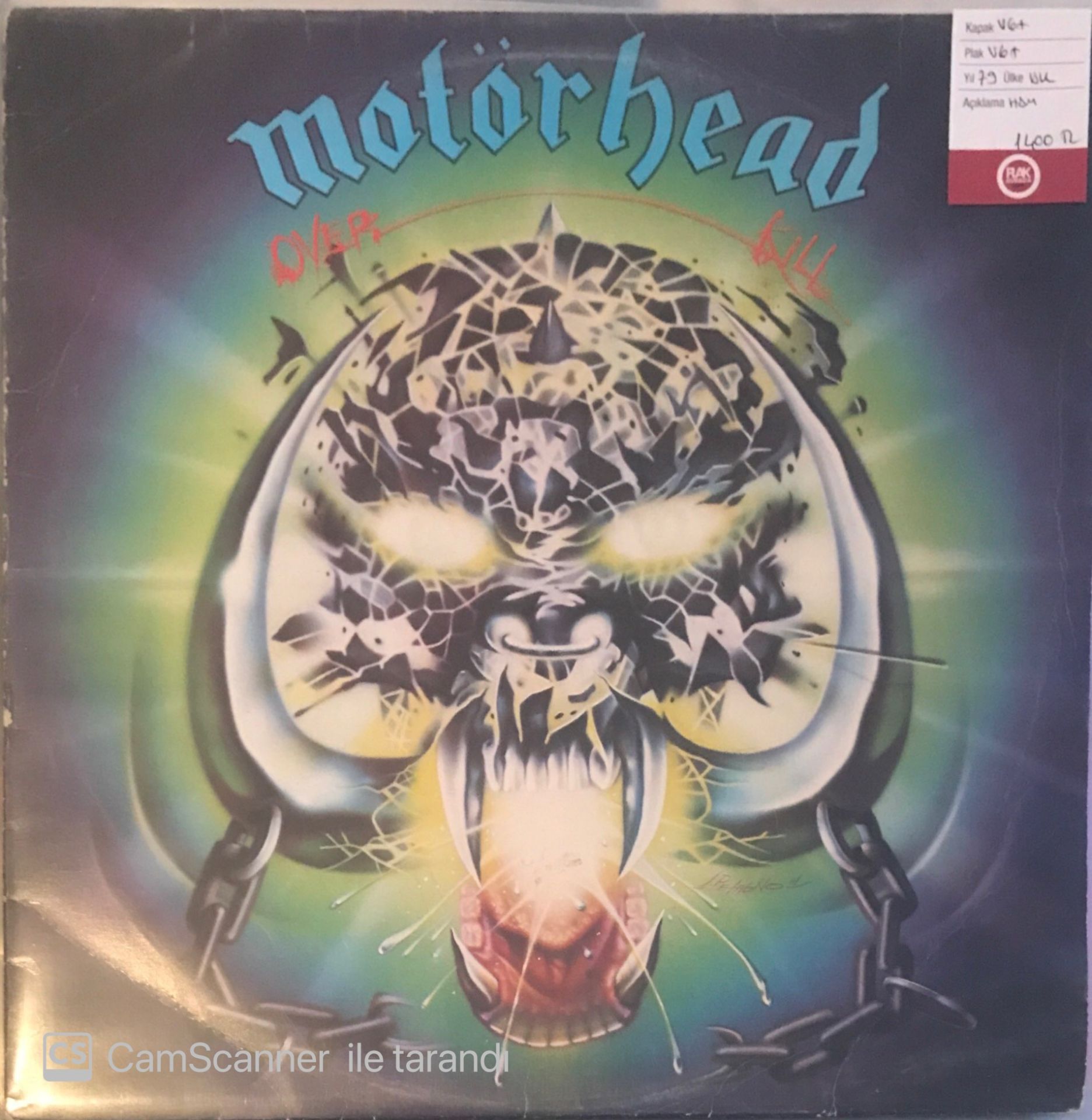 Motörhead - Over Kill LP