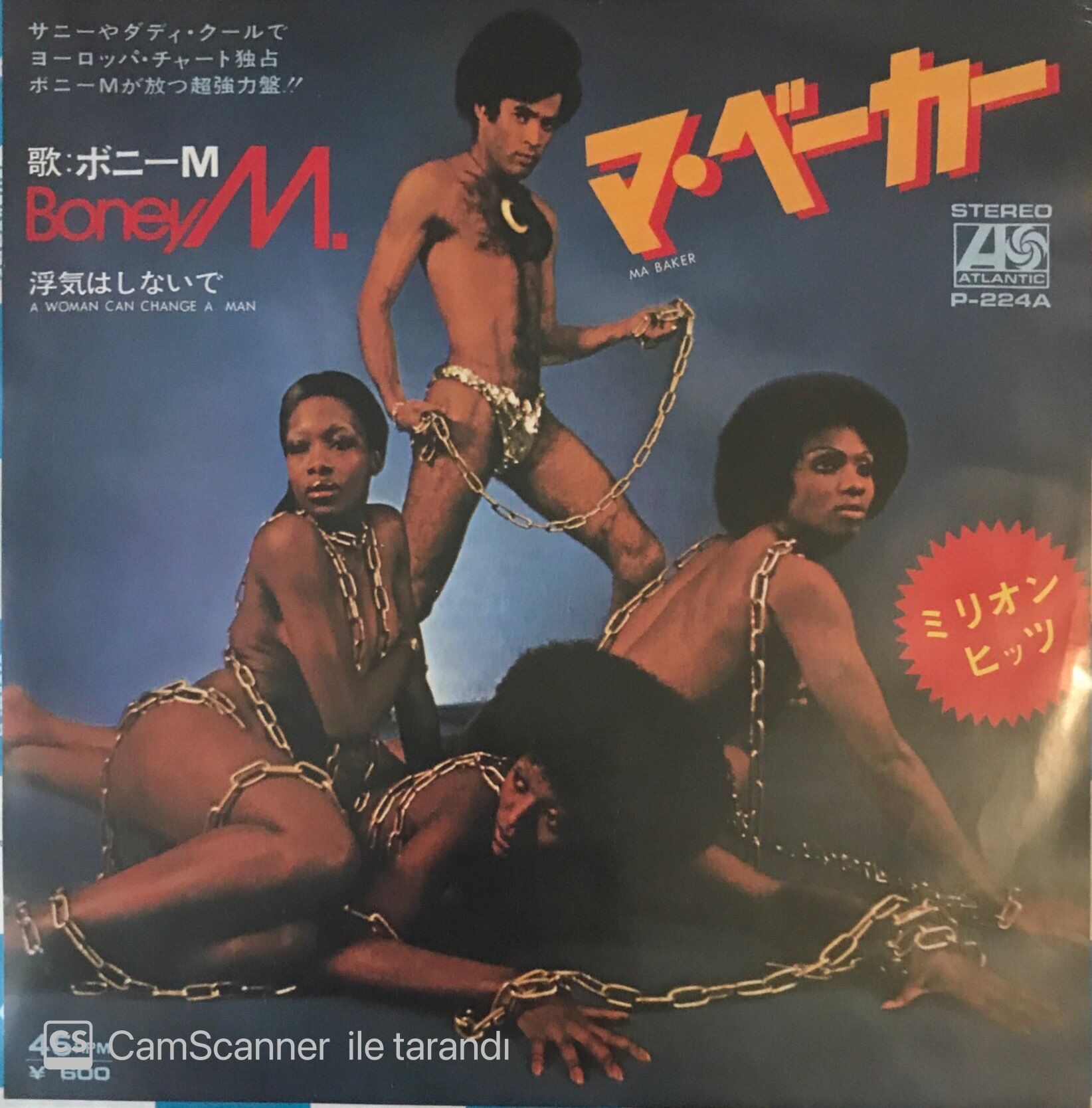 Boney M. Ma Baker Japon Baskı 45lik