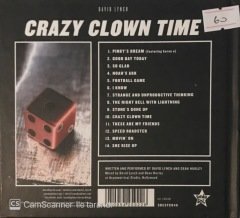 David Lynch Crazy Clown Time CD