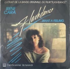 Irene Cara Flashdance... What A Feeling Japon Baskı 45lik