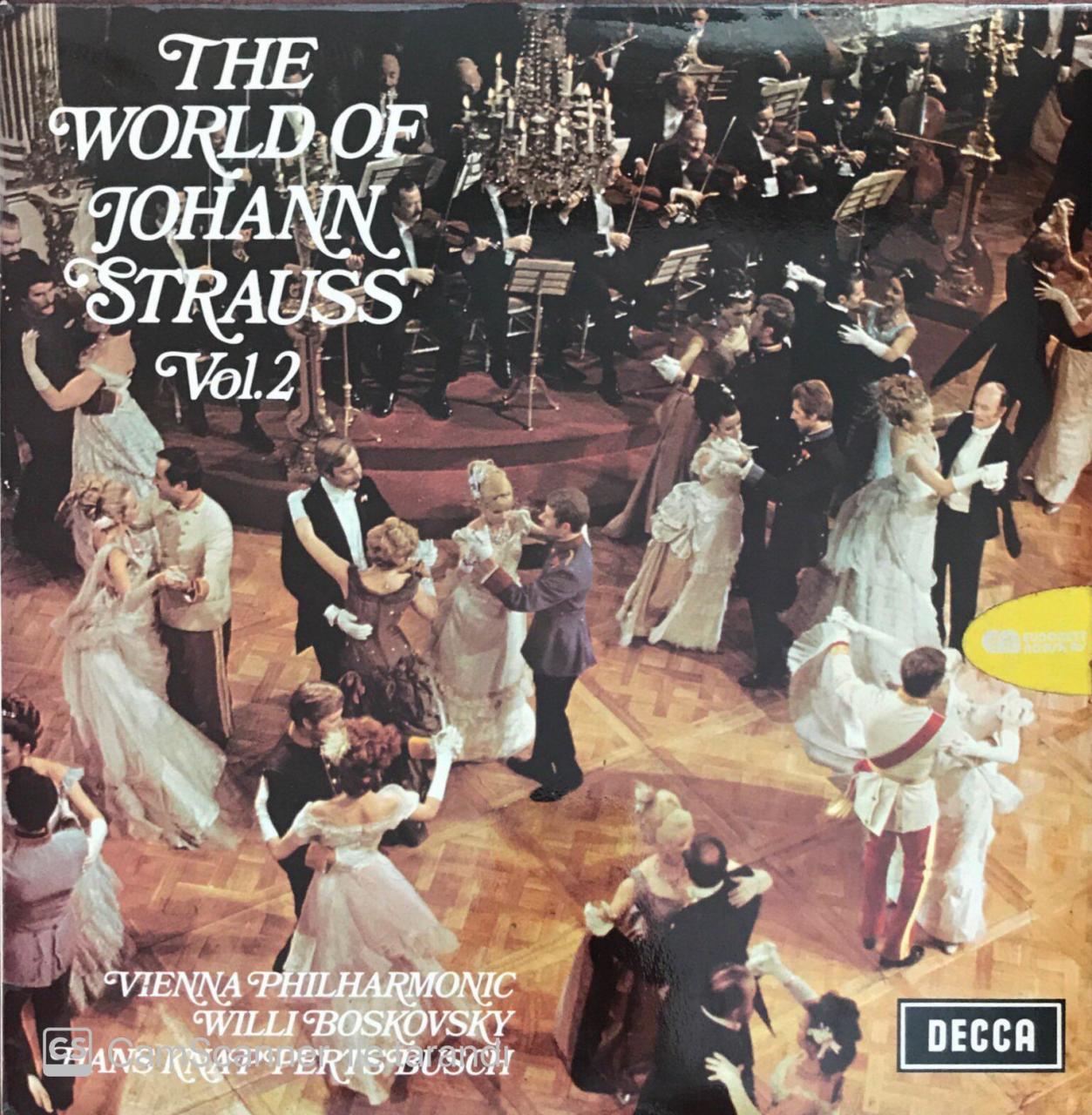 The Vienna Philharmonic Orchestra The World Of Johann Strauss, Vol 2 LP