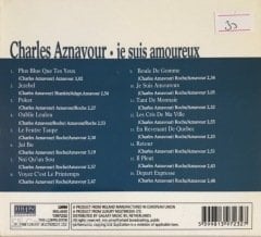 Charles Aznavour Je Suis Amoureux CD