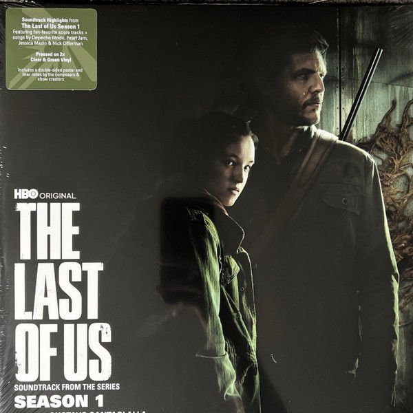 The Last Of Us: Season 1 Double Soundtrack ( Yeşil ve Transparan Beyaz Renk ) LP