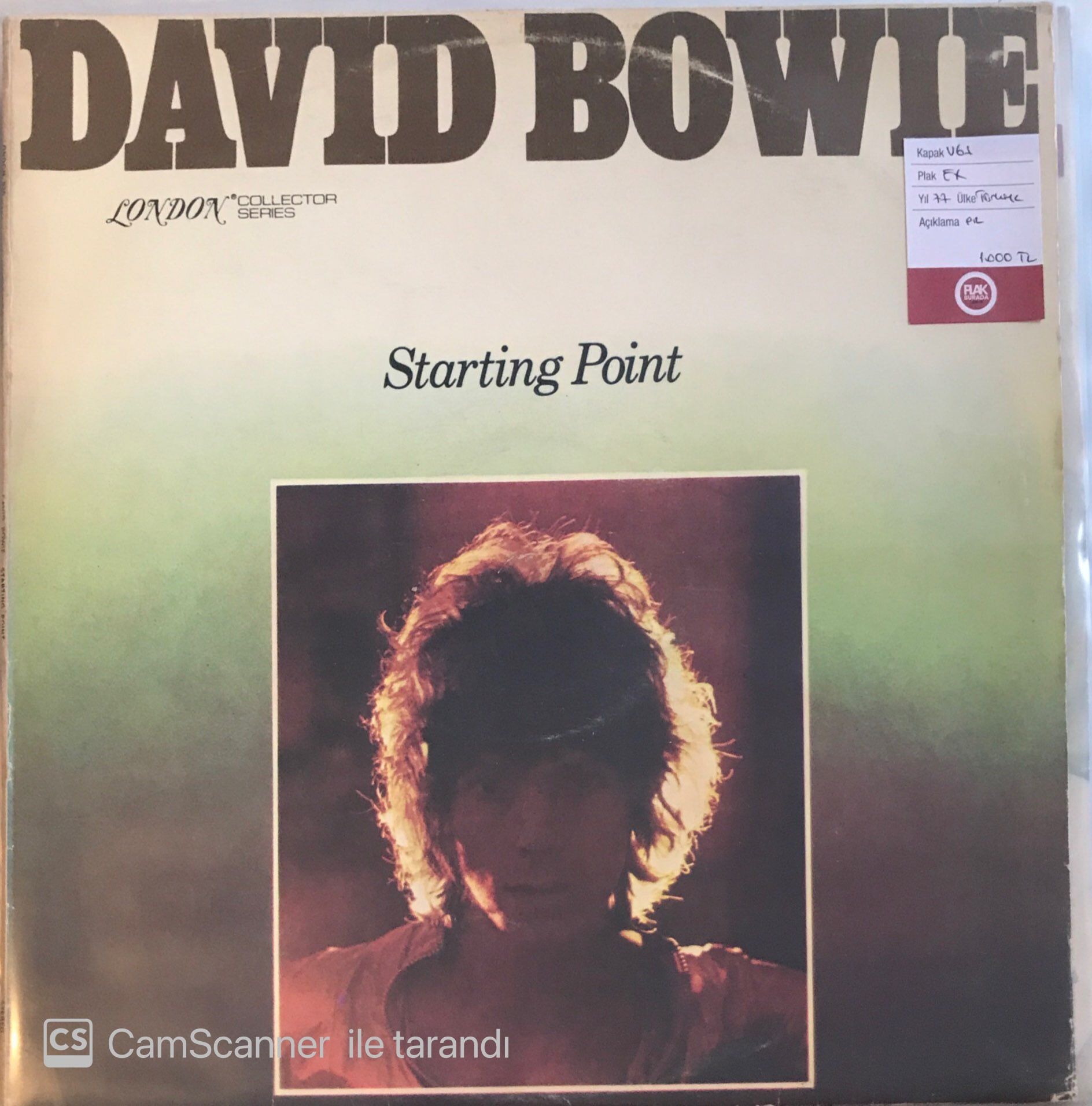 David Bowie - Starting Point LP