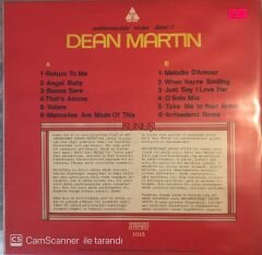 Anılarımızdaki Sesler Dizisi 7 Dean Martin LP