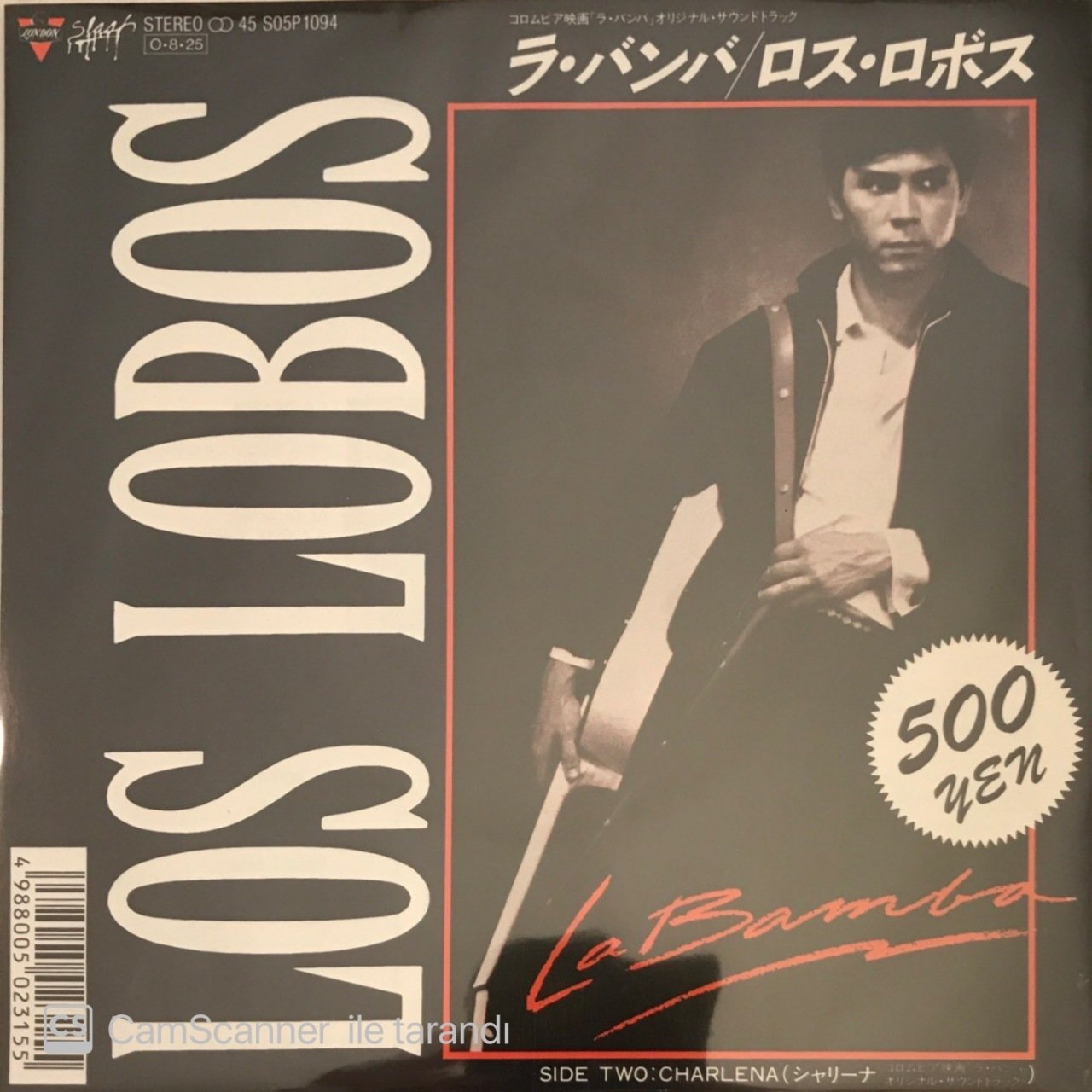 Los Lobos La Bamba Japon Baskı 45lik