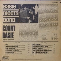 Count Basie & His Orchestra Basie Meets Bond LP