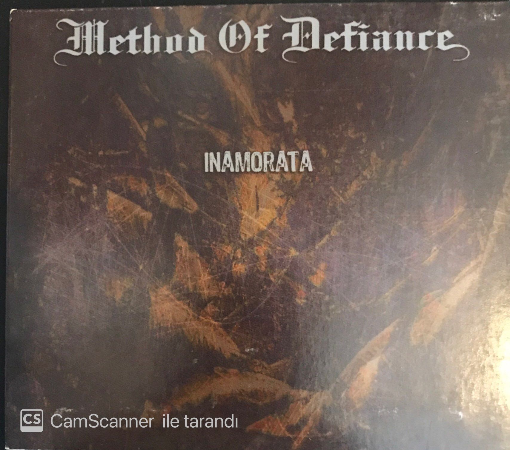 Method Of Defiance - Inamorata CD