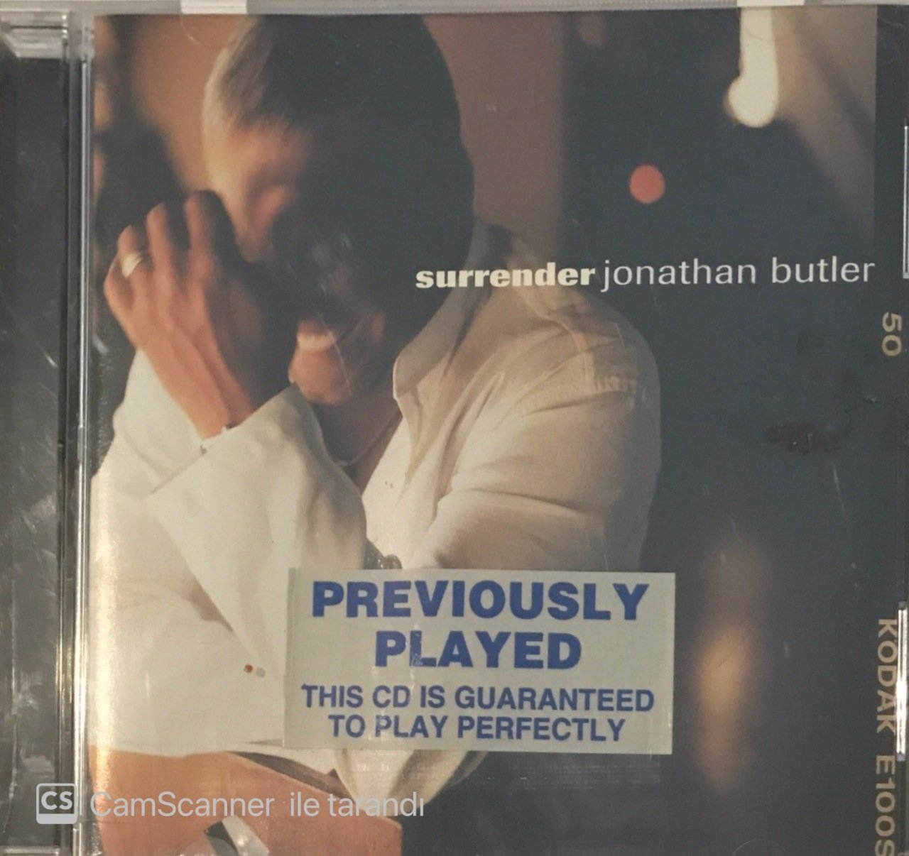 Surrender Jonathan Butler CD