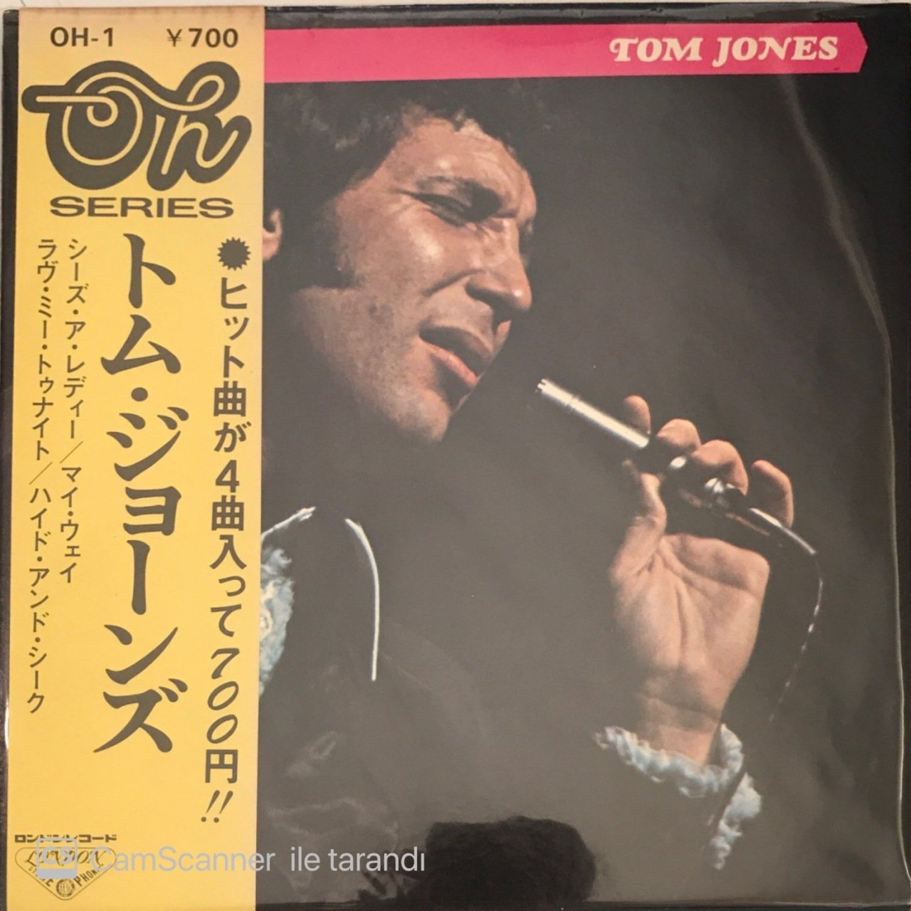 Tom Jones She's A Lady Japon Baskı 45lik