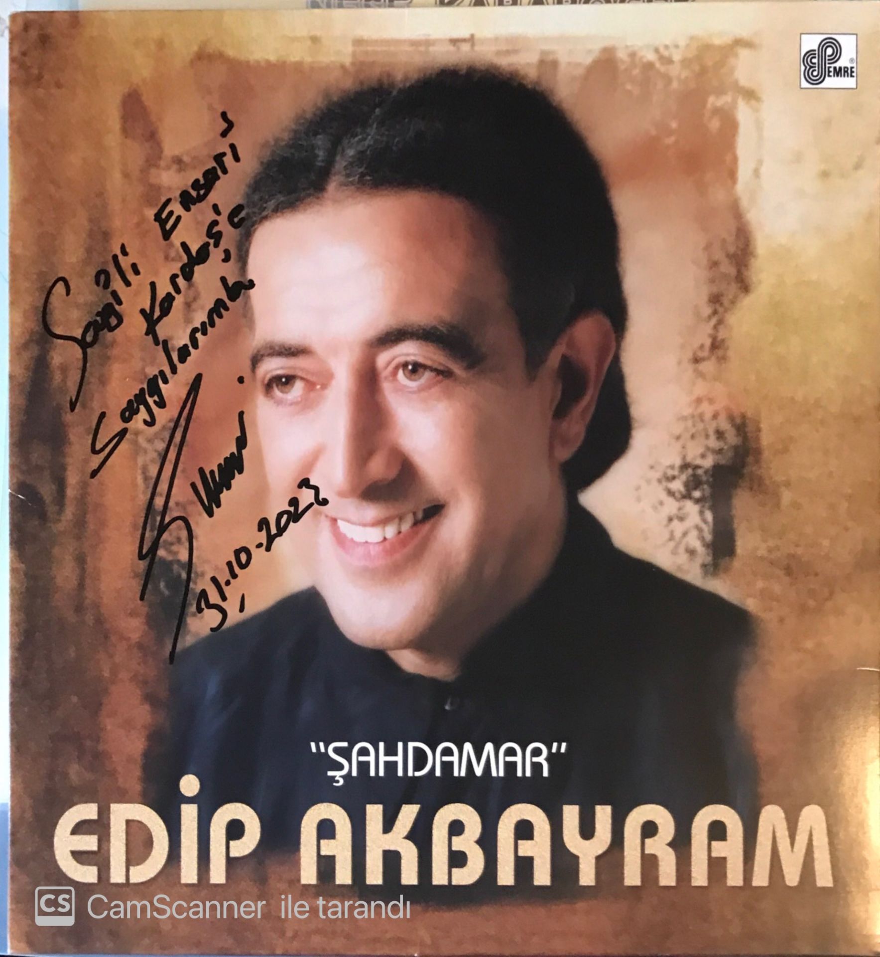 Edip Akbayram Şahdamar LP (İmzalı)