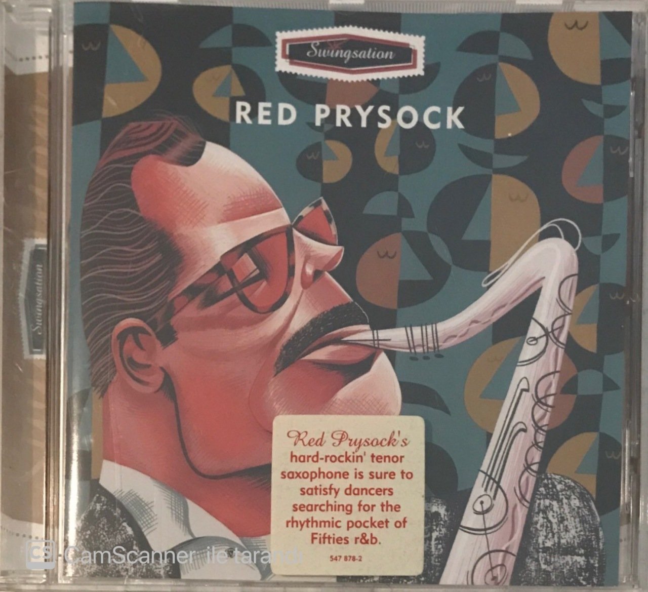 Red Prysock Sungsation CD