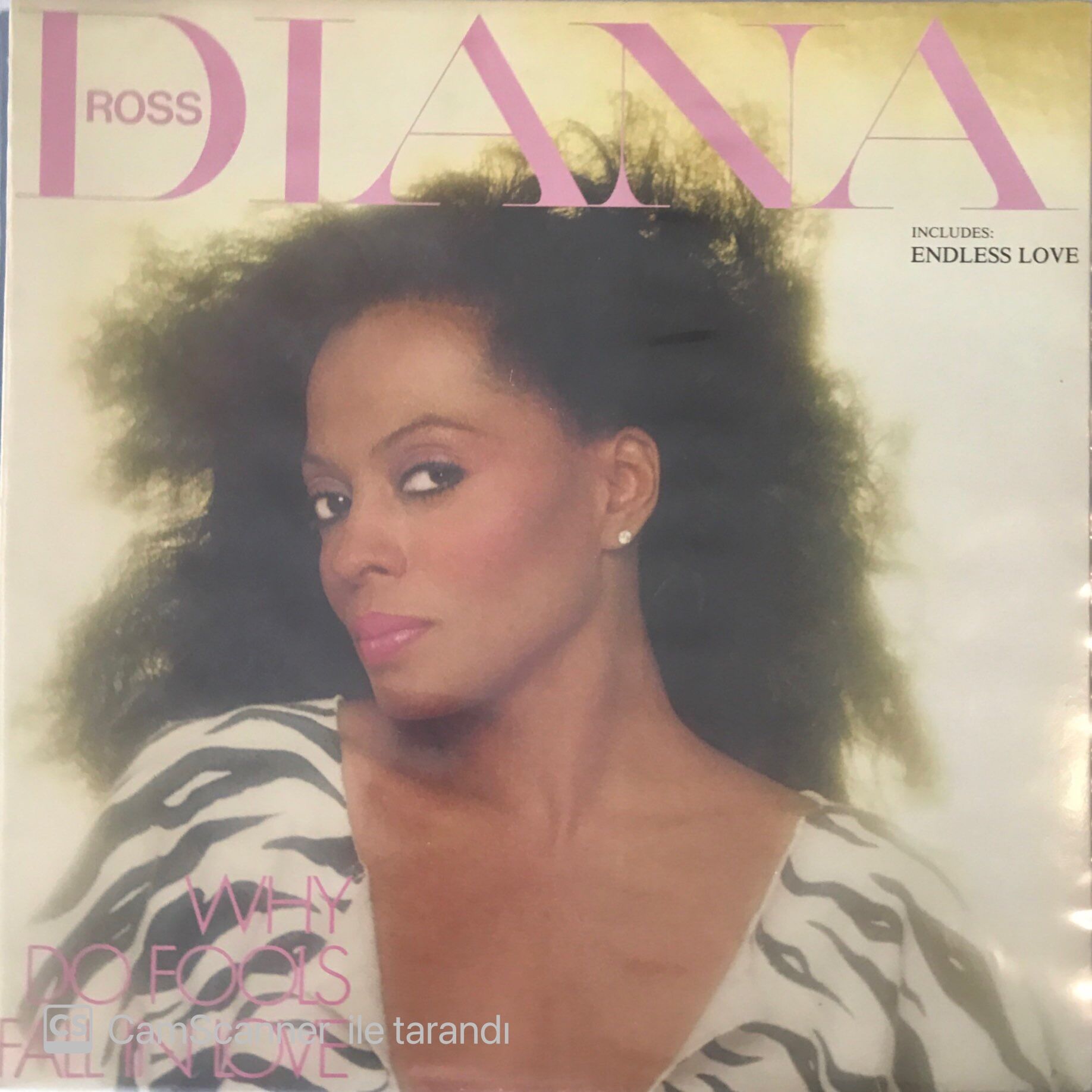 Diana Ross Why Do Fools Fall In Love LP