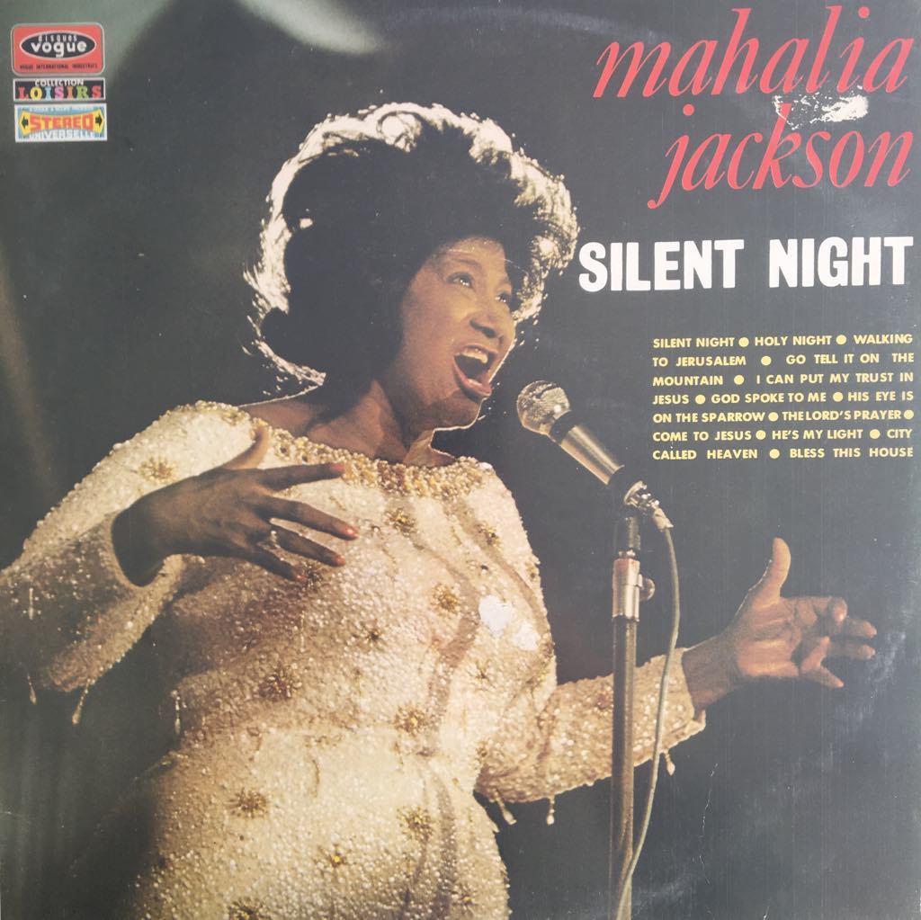 Mahalia Jackson Silent Night LP