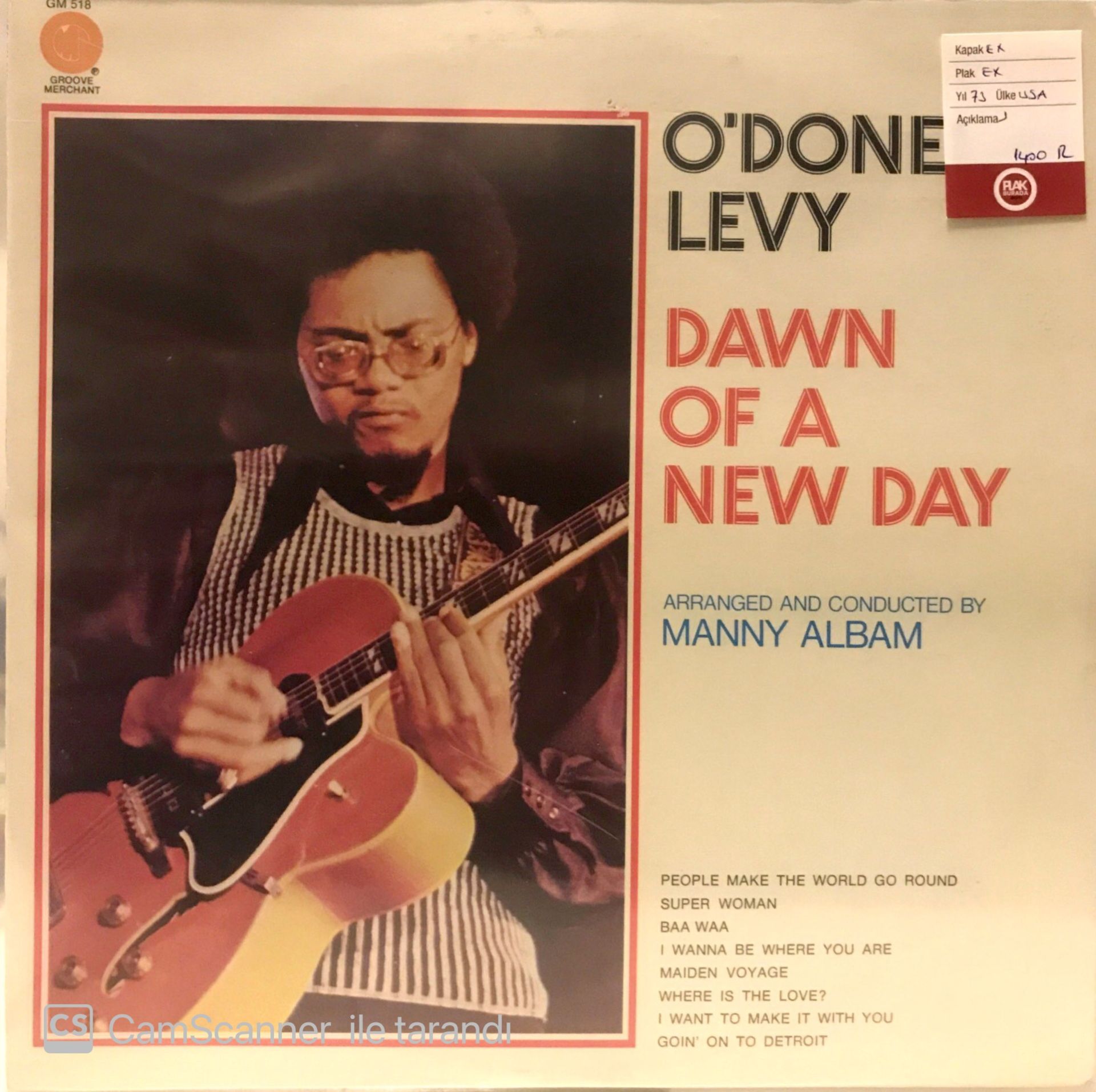 O'Donel Levy - Dawn of a New Day LP