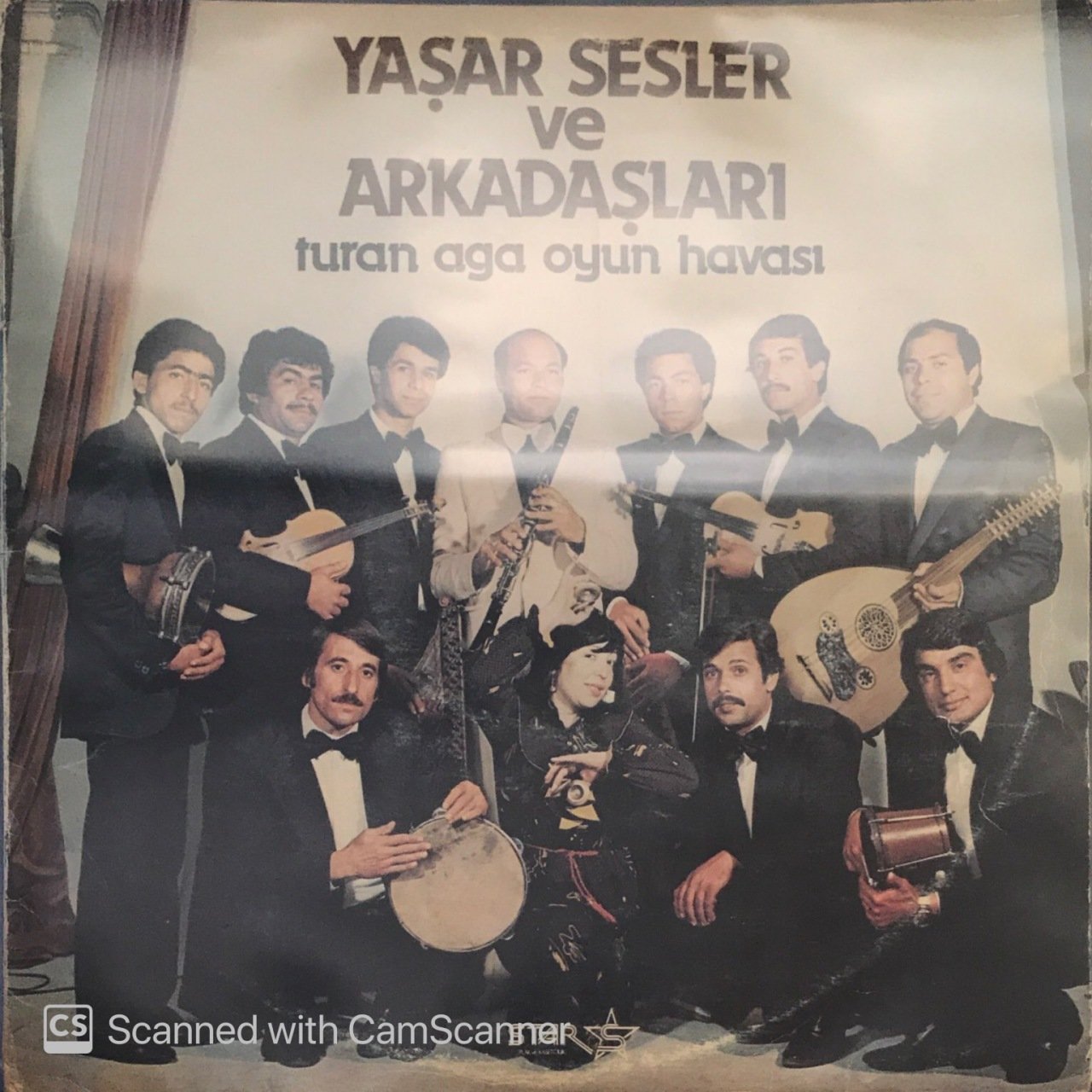 Yaşar Sesler ve Arkadaşları Turan Aga Oyun Havası LP