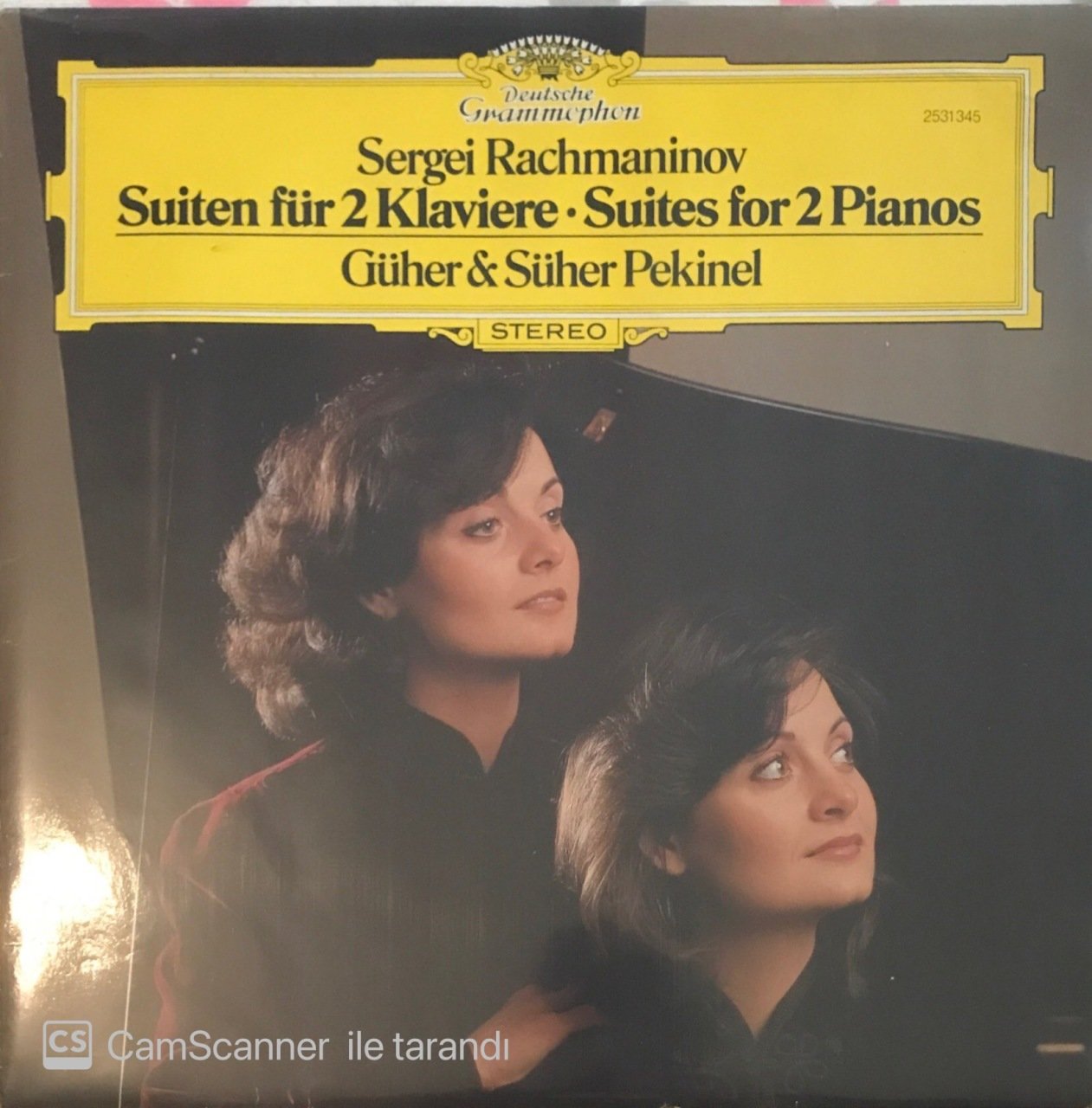 Sergei Rachmaninov Suiten Für 2 Klaviere Suites For 2 Pianos Güher & Süher Pekinel LP