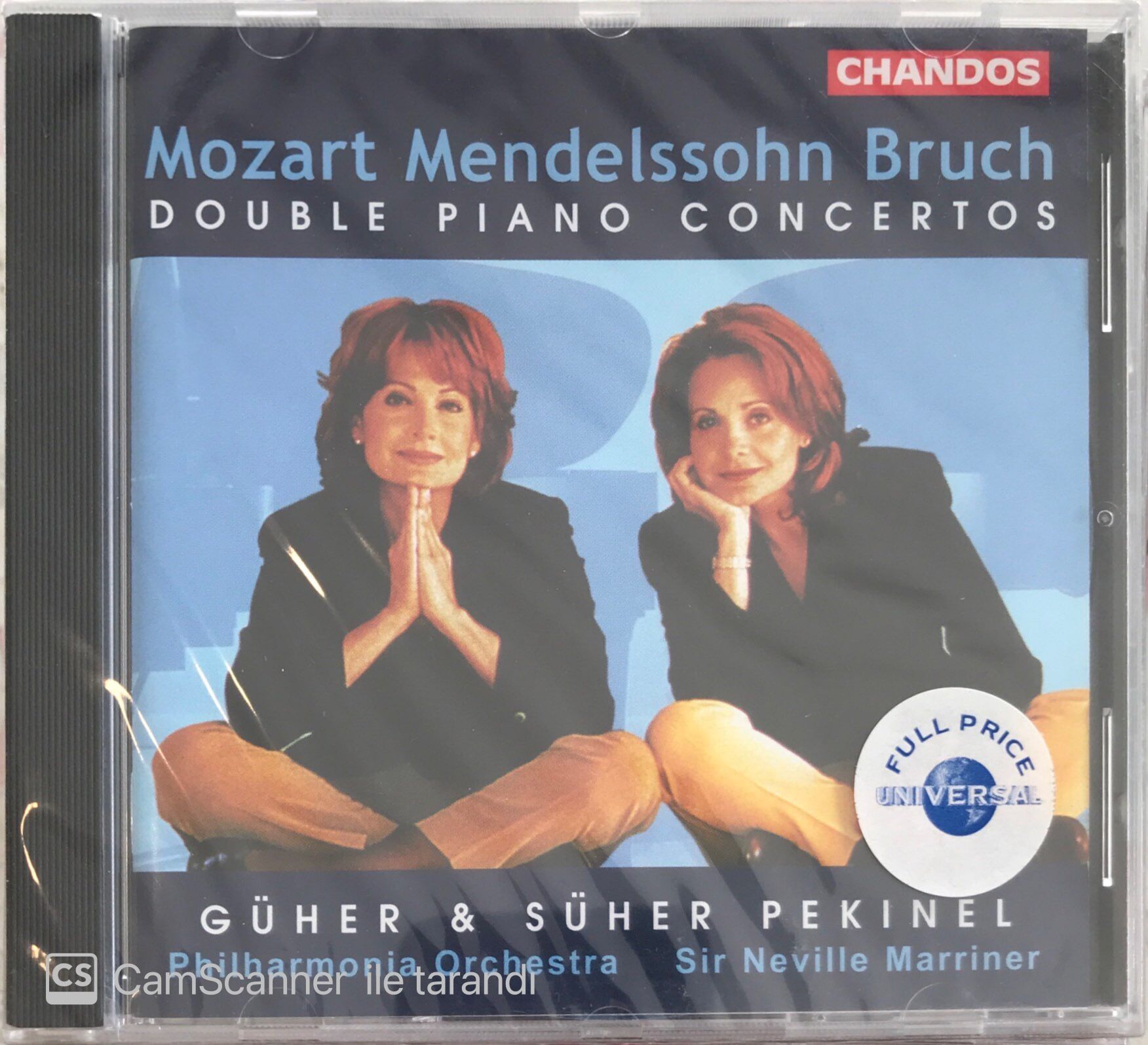 Mozart Mendelssohn Bruch Double Piano Concertos Güher & Süher Pekinel CD