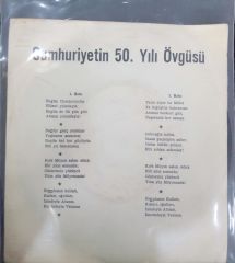 Atatürk' e Ağıt 45 Lik