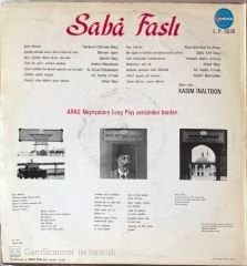 Kasım İnaltekin Saba Faslı LP