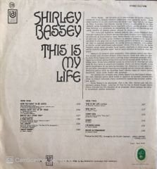 Shirley Bassey This Is My Life LP