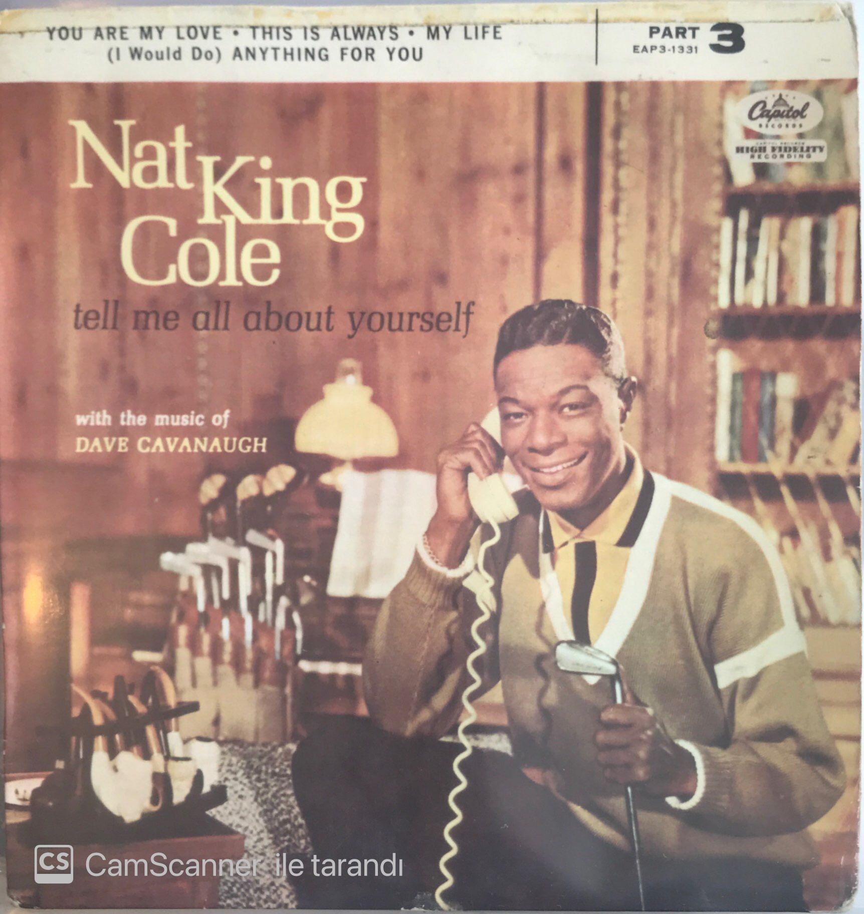 Nat King Cole - You Are My Love Mini EP Plak Satın Al