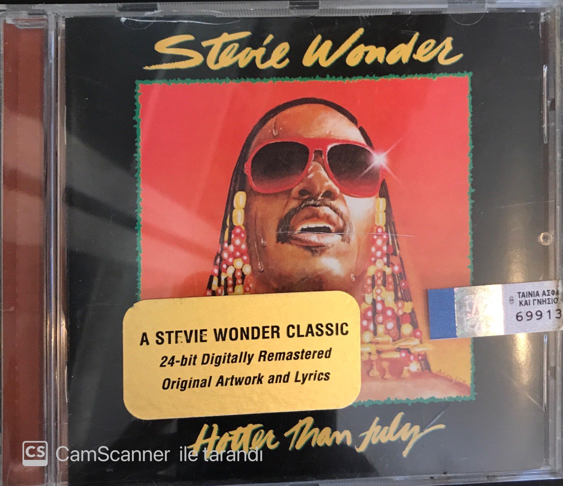 Stevie Wonder - Hotter Than July CD