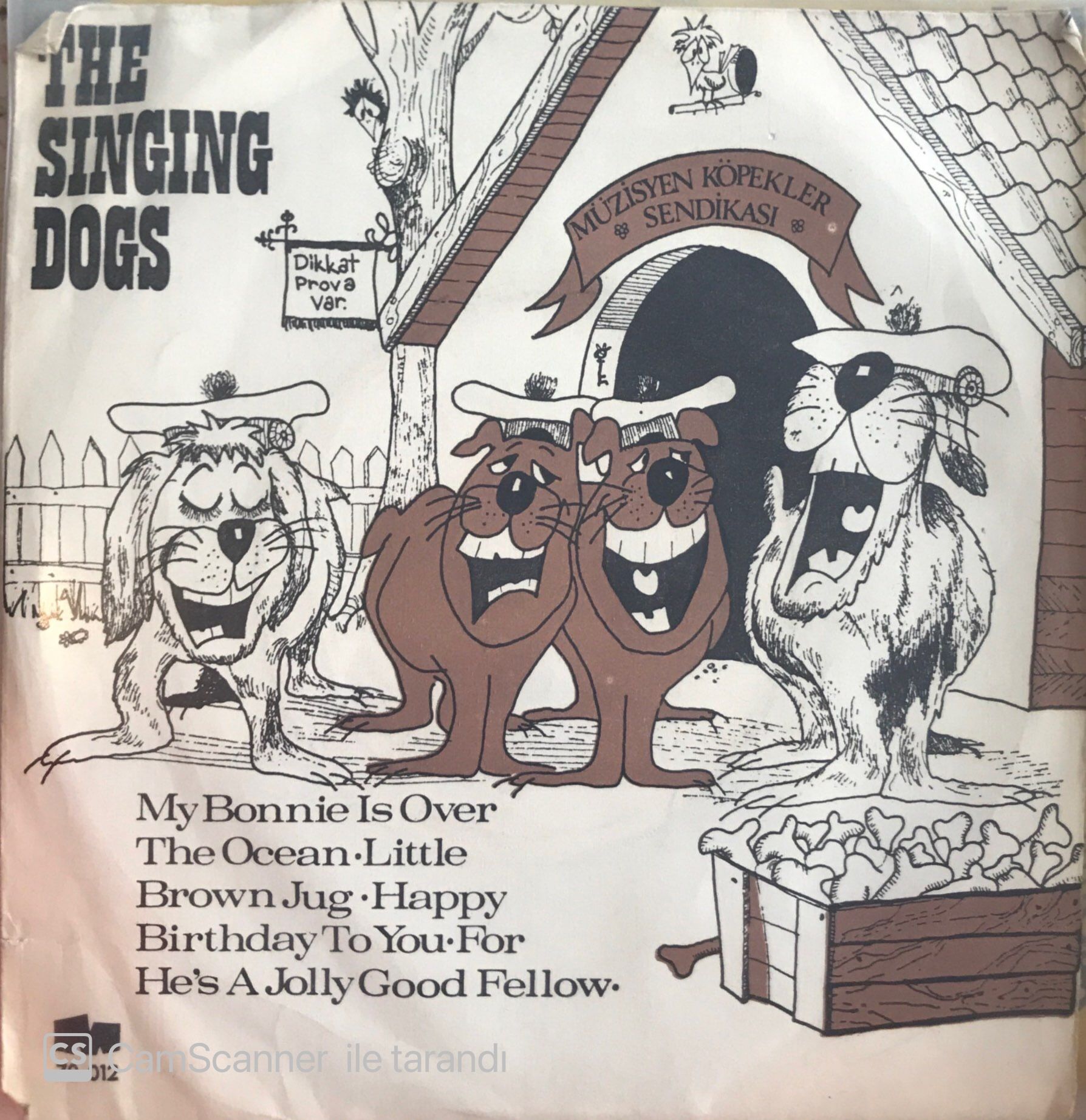 The Singing Dogs 45lik