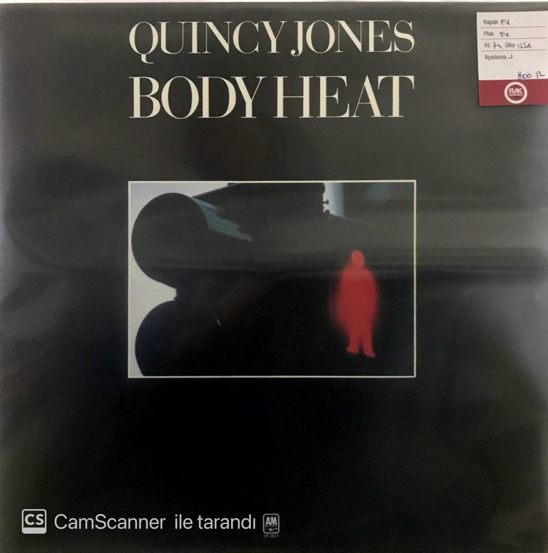 Quincy Jones Body Heat LP