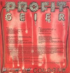 Floh De Cologne – Rockoper Profitgeier LP