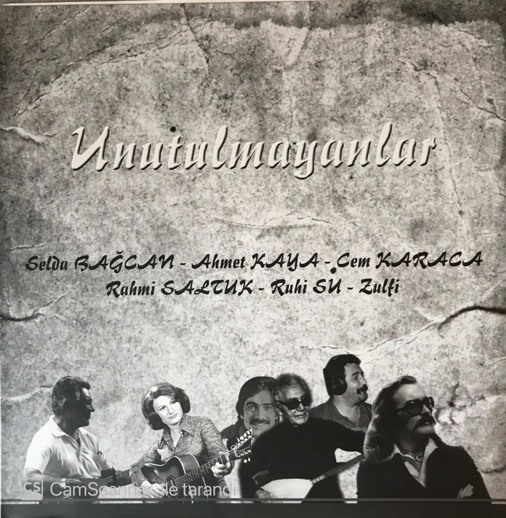 Unutulmayanlar ( Ahmet Kaya, Cem Karaca ) LP