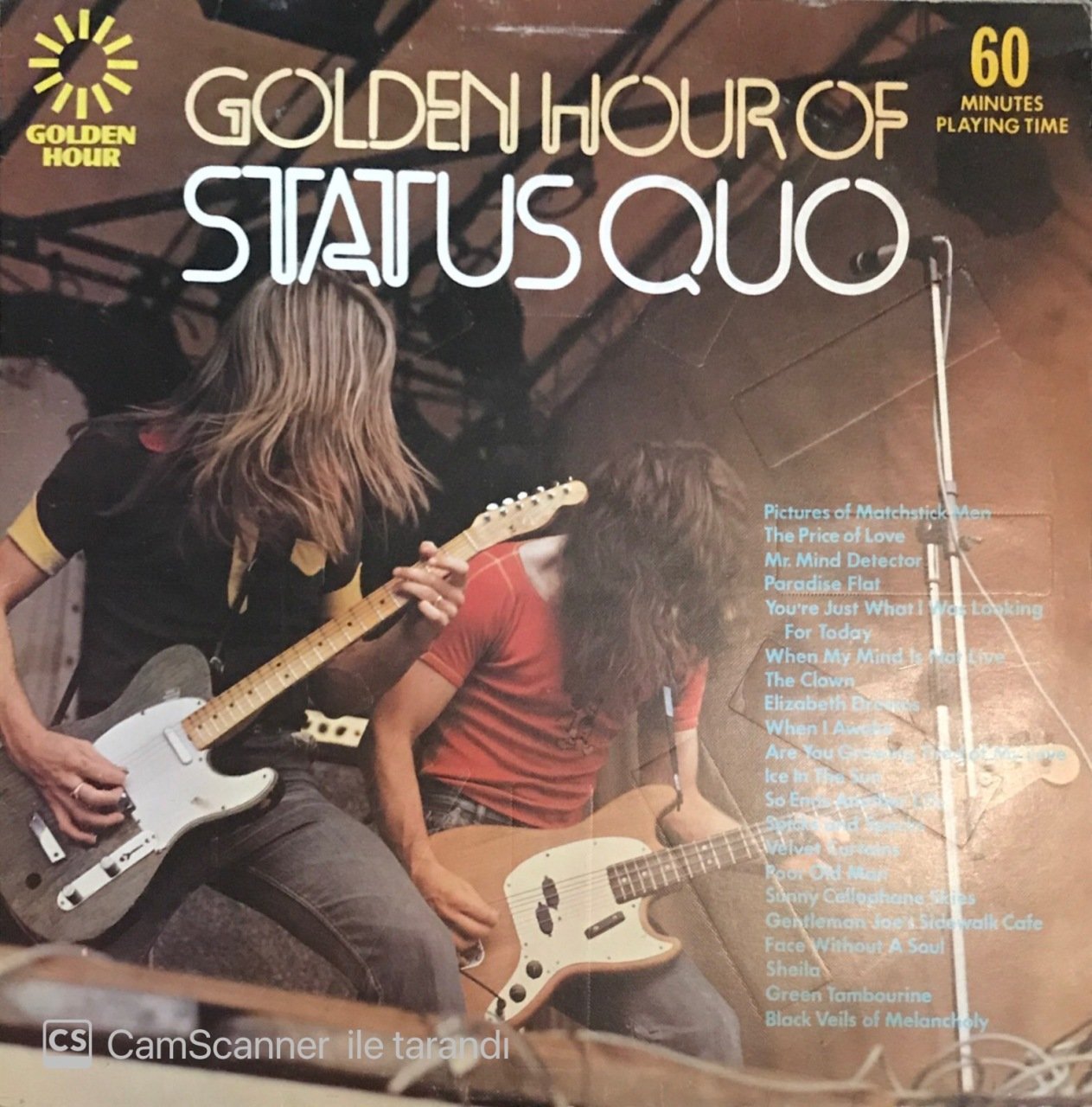 Status Quo Golden Hour Of Status Quo LP