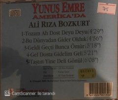 Ali Rıza Bozkurt Yunus Emre Amerika'da CD