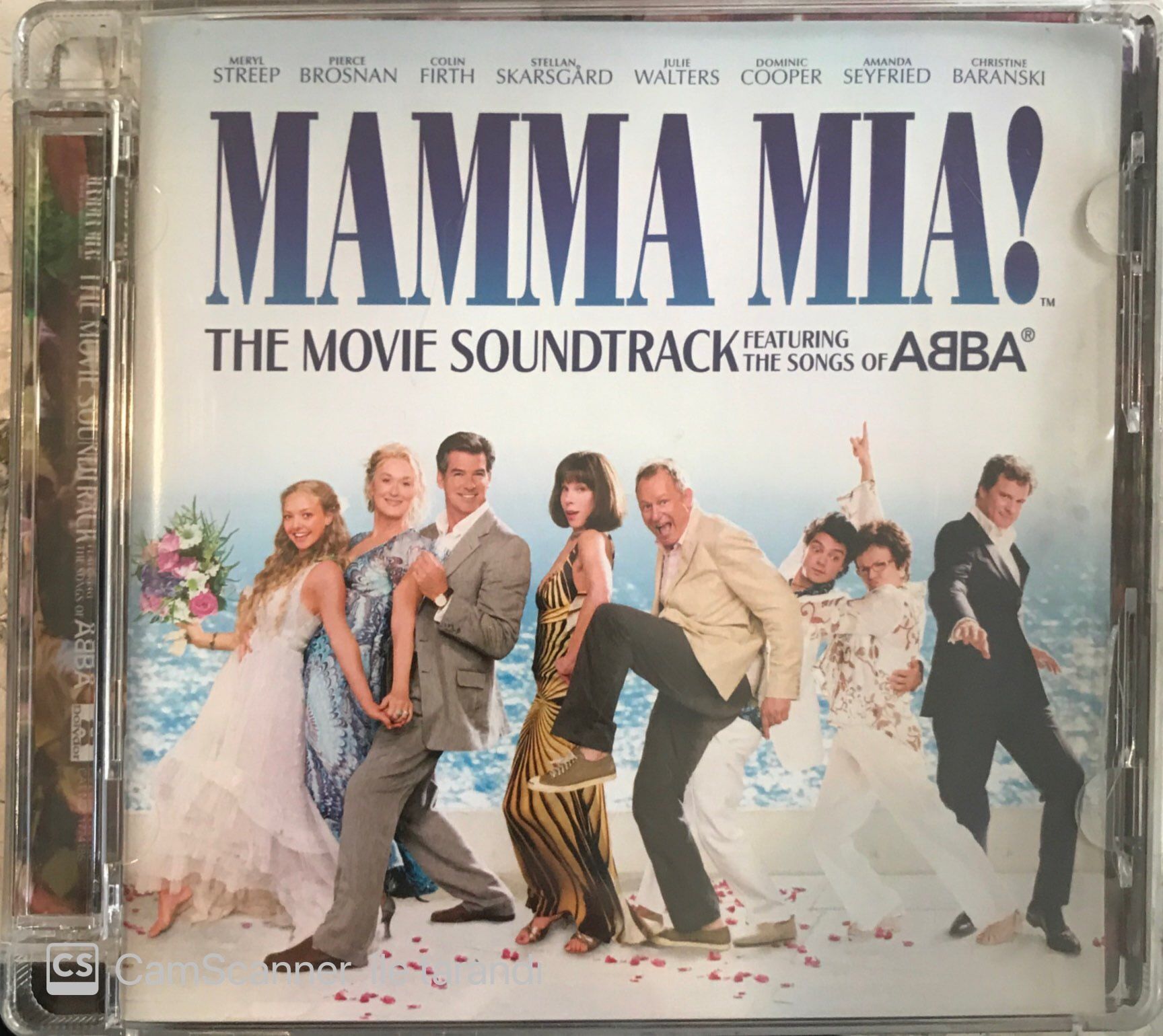 ABBA Mamma Mia! The Movie Soundtrack CD