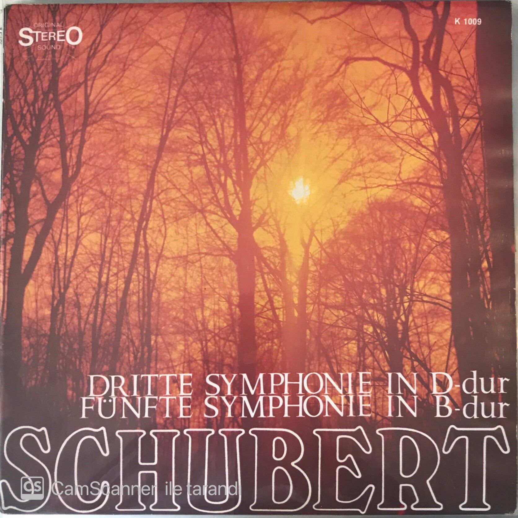 Franz Schubert - Dritte Symphonie IN D-dur , Fünfte Symphonie IN B-dur LP