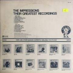 The Impressions ''Their Greatest Recordings'' LP