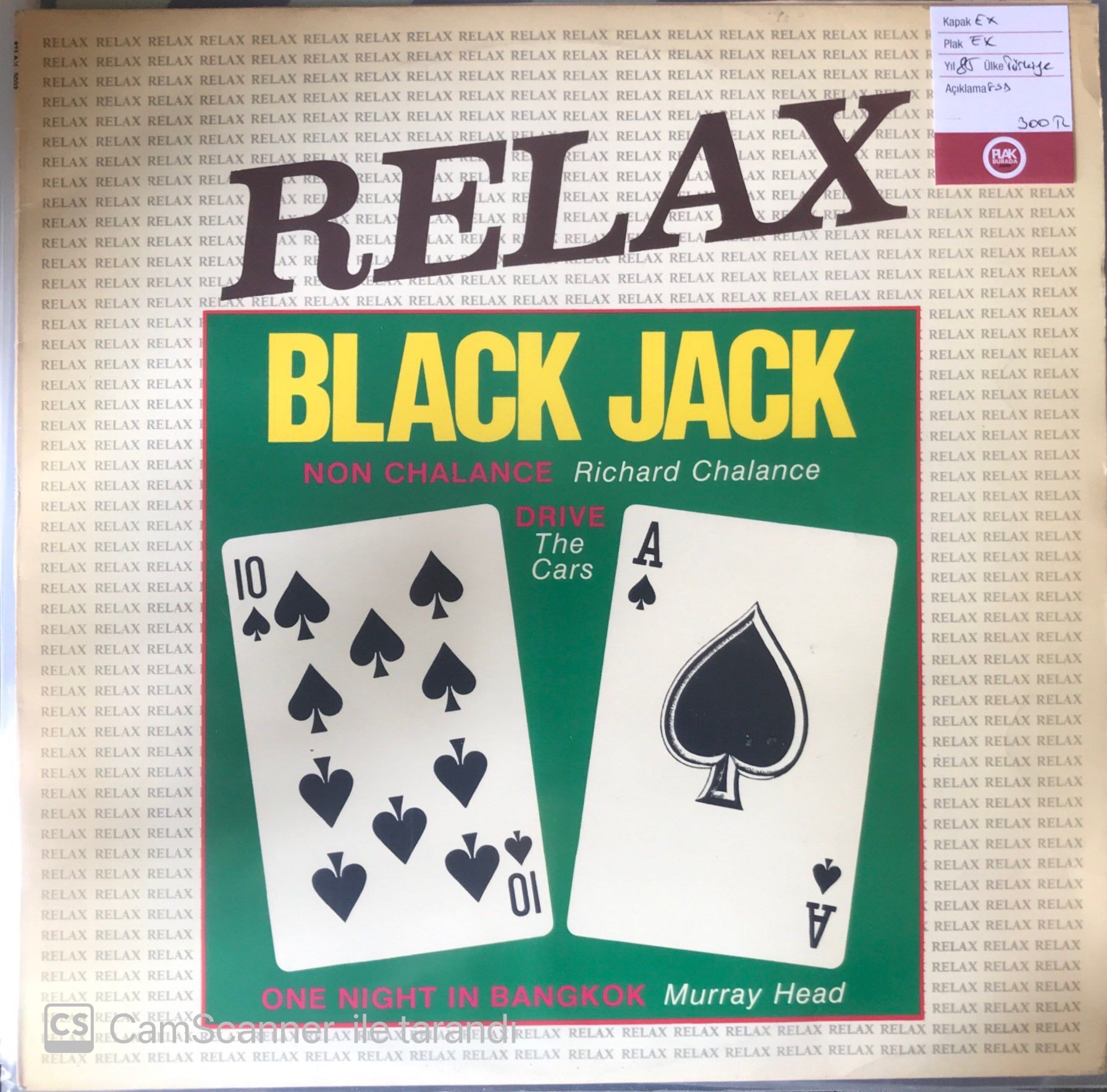 Relax Black Jack LP