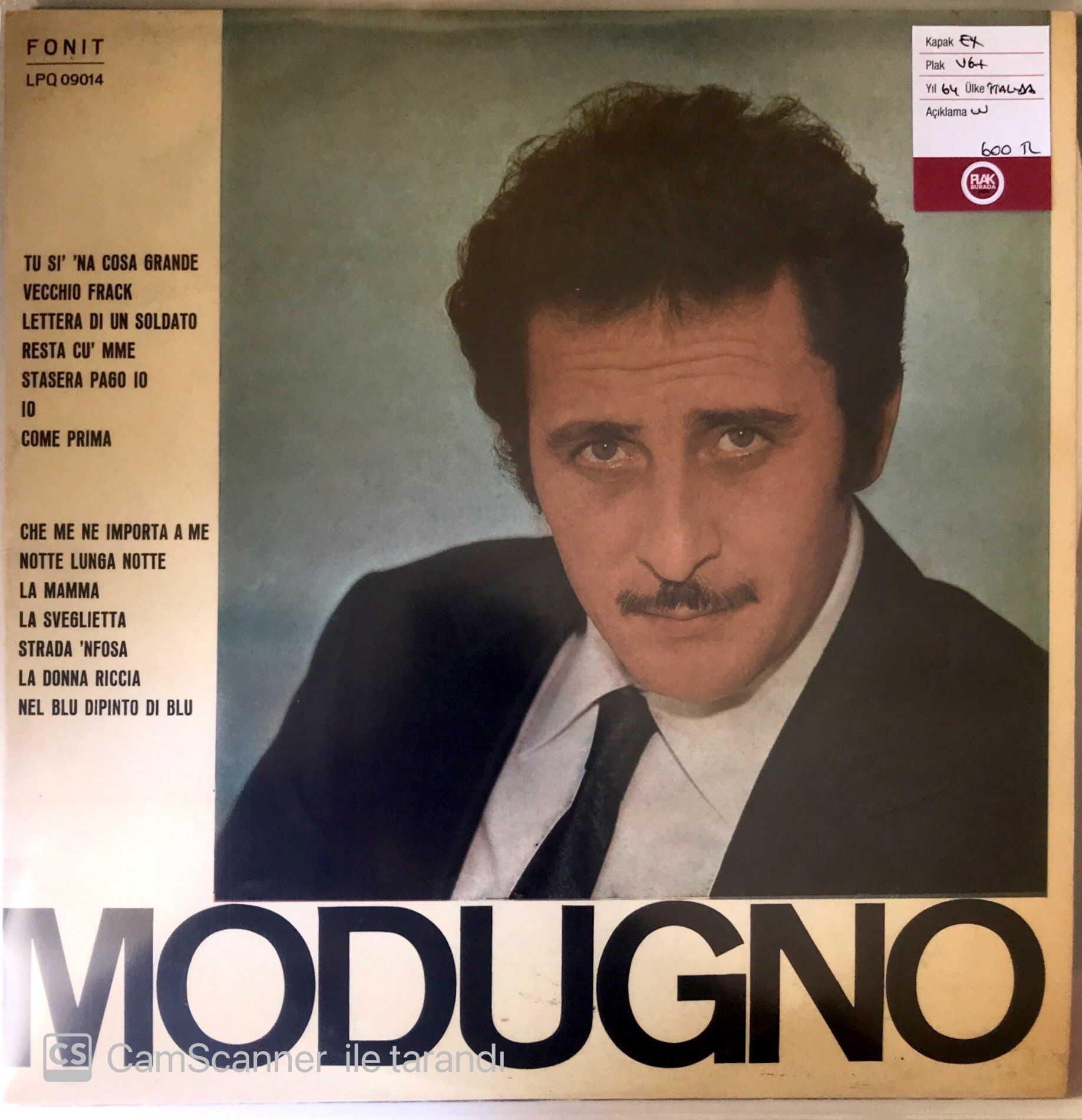 Modugno - Tu Si' 'Na Cosa Grande LP